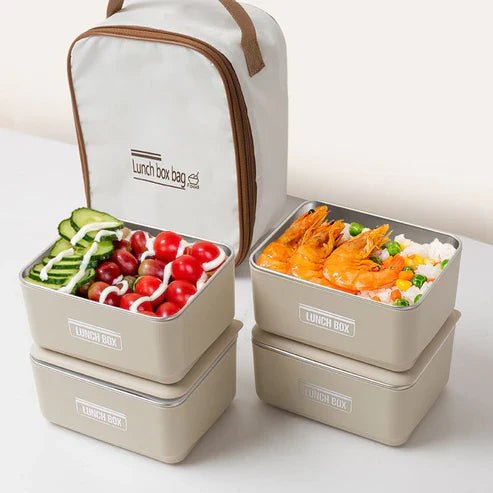 Lunch Box Set with Insulated Carry Bag - Al Deyar