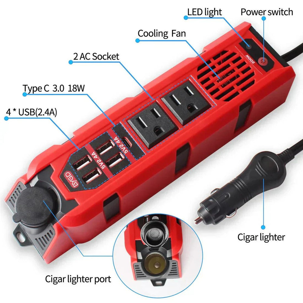 BYGD - Portable Power Inverter © - Al Deyar