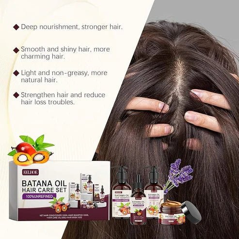 EELHOE - Batana Oil Hair Care Set (Original) - Al Deyar