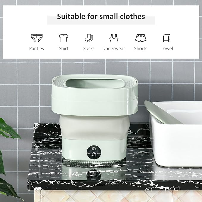 Foldable Mini Laundry Machine - Al Deyar