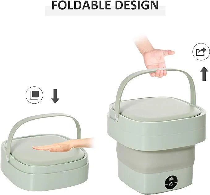 Foldable Mini Laundry Machine - Al Deyar