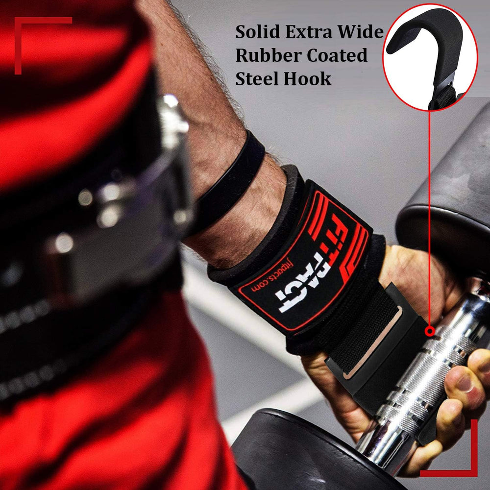 LORDEX - Fitness Lifting Hook Straps - Al Deyar